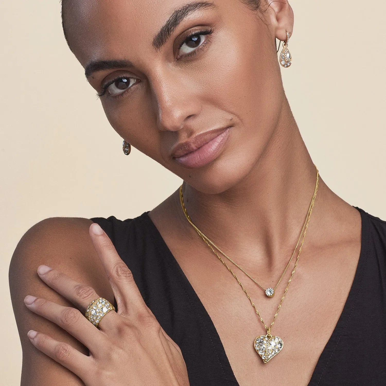 Trust Your Journey Heart Necklace - JM7490