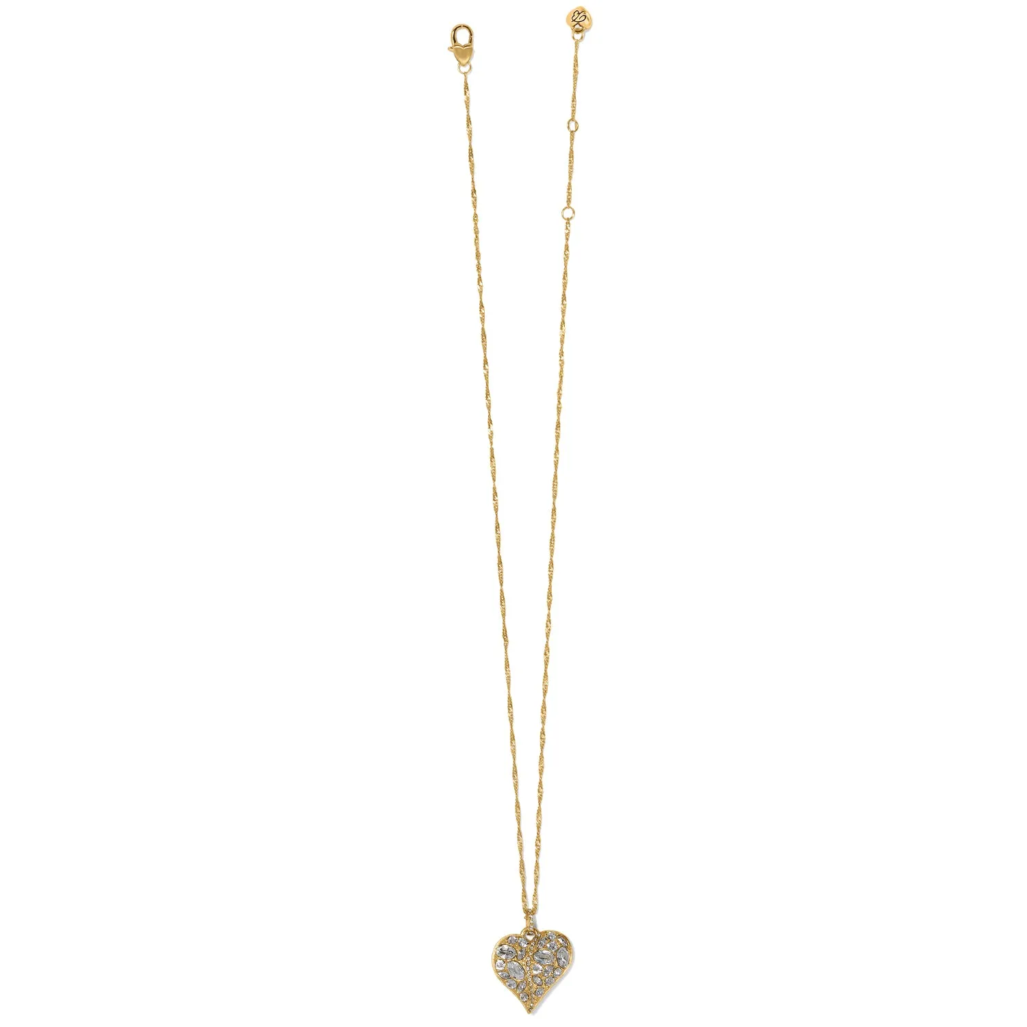 Trust Your Journey Heart Necklace - JM7490