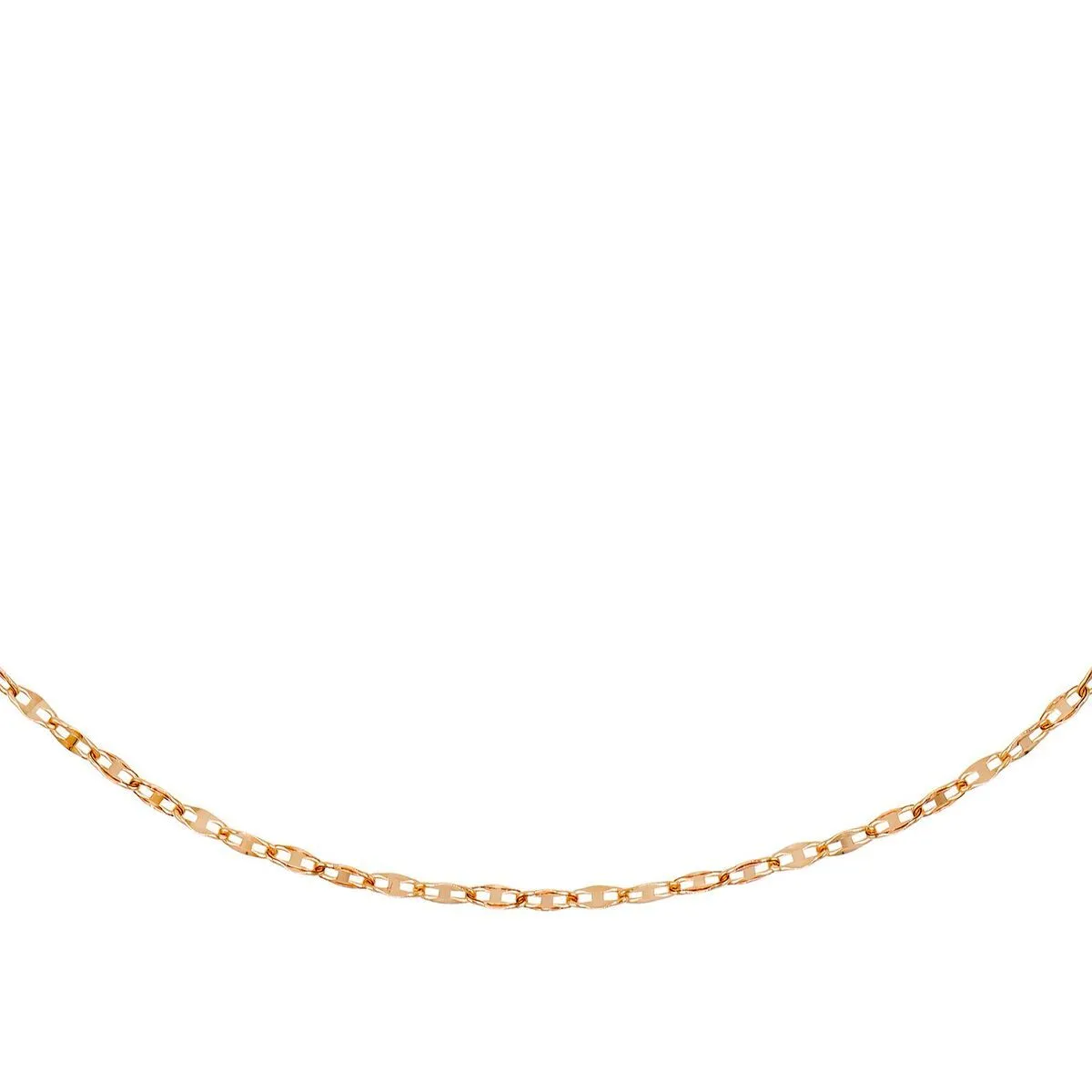 Twisted Mariner Chain Necklace 14K