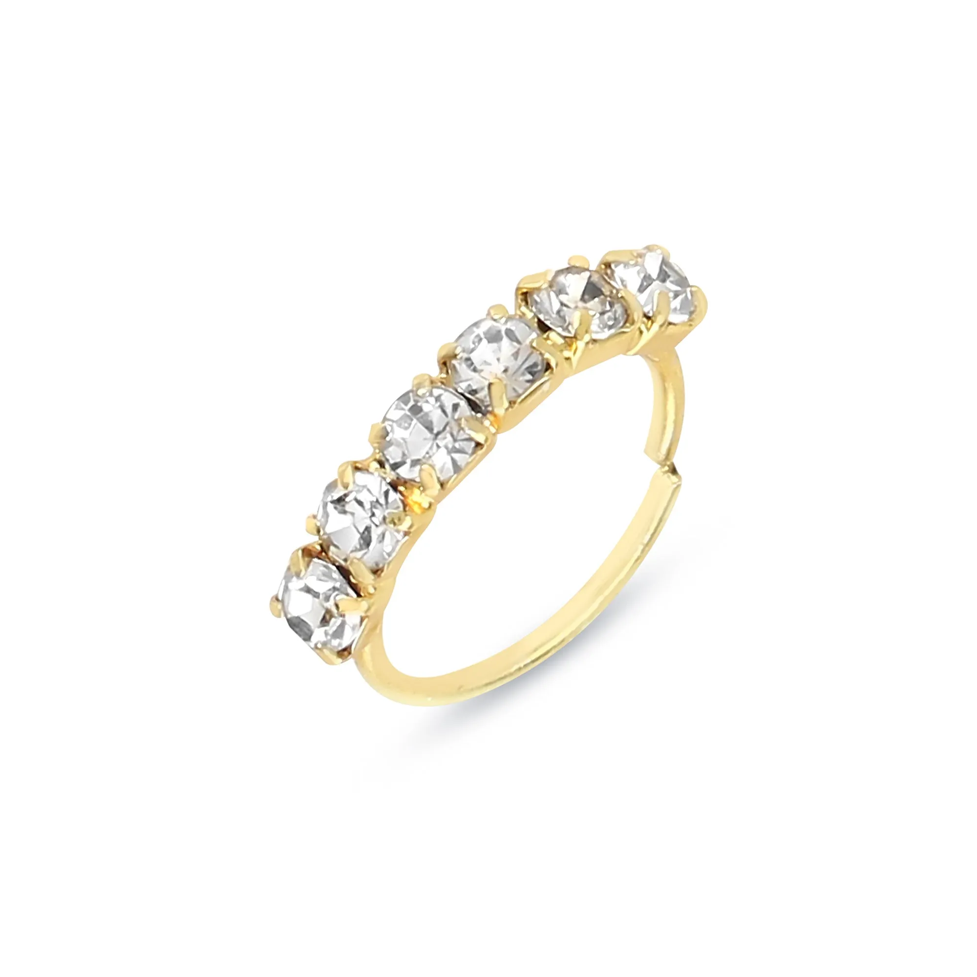 Ultimate Set of 10 Gold Nose Ring Set
