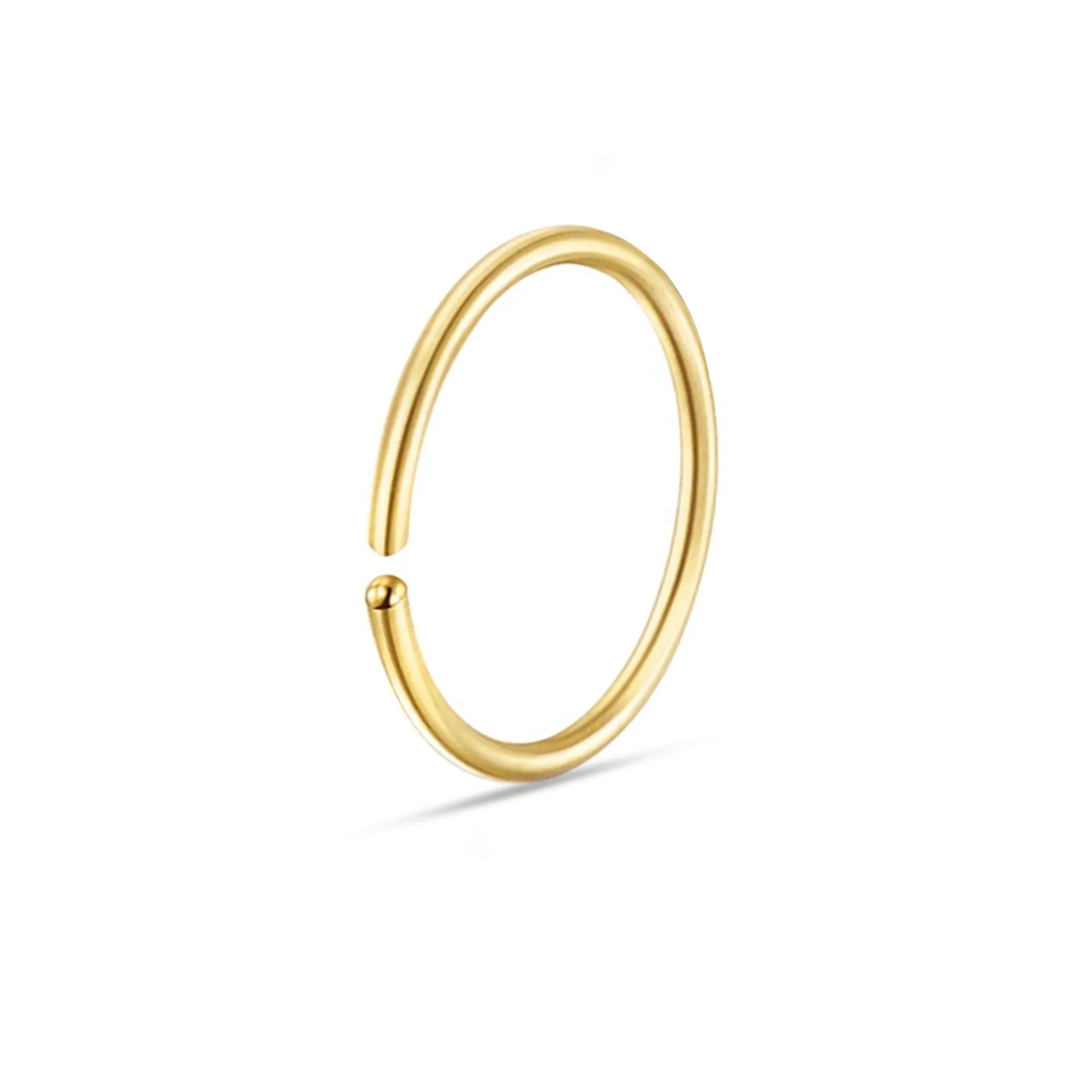Ultimate Set of 10 Gold Nose Ring Set