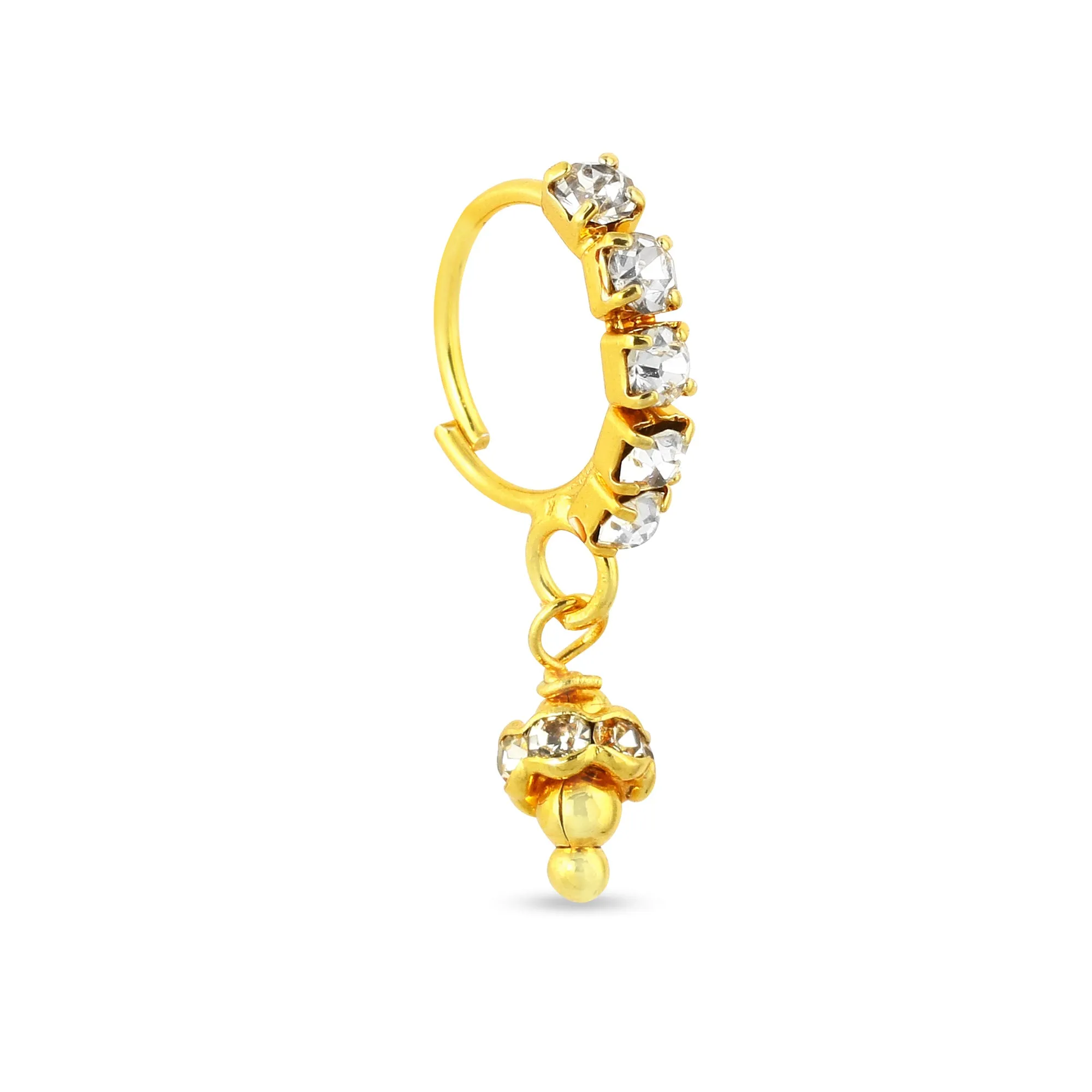 Ultimate Set of 10 Gold Nose Ring Set