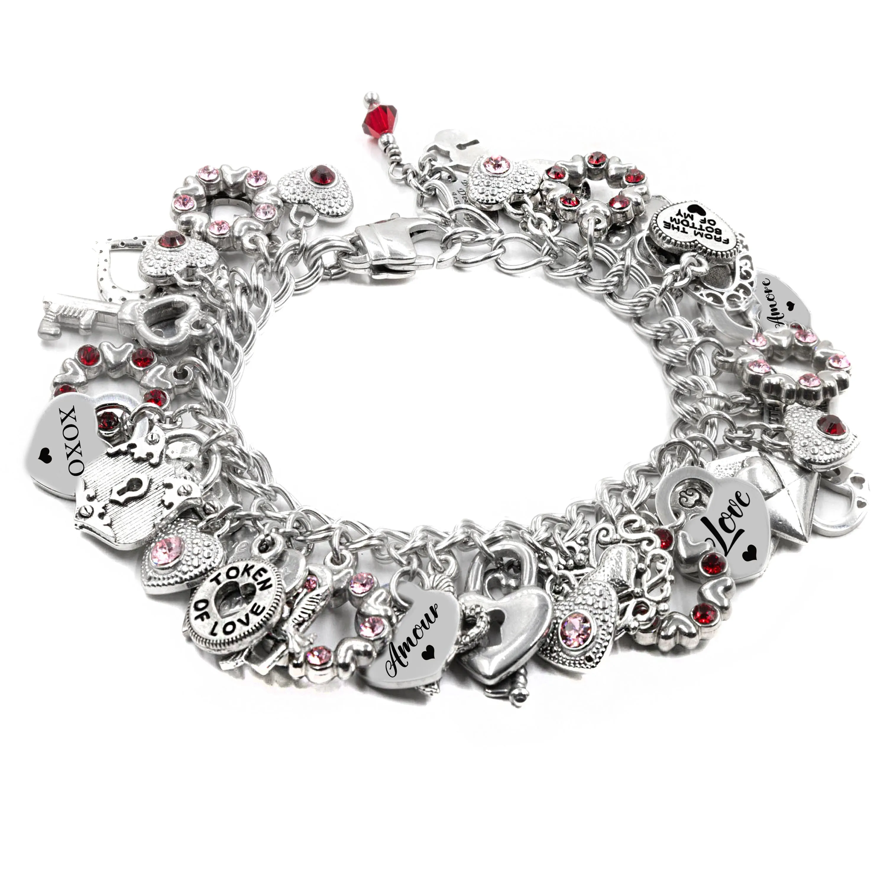 Valentines Heart Bracelet