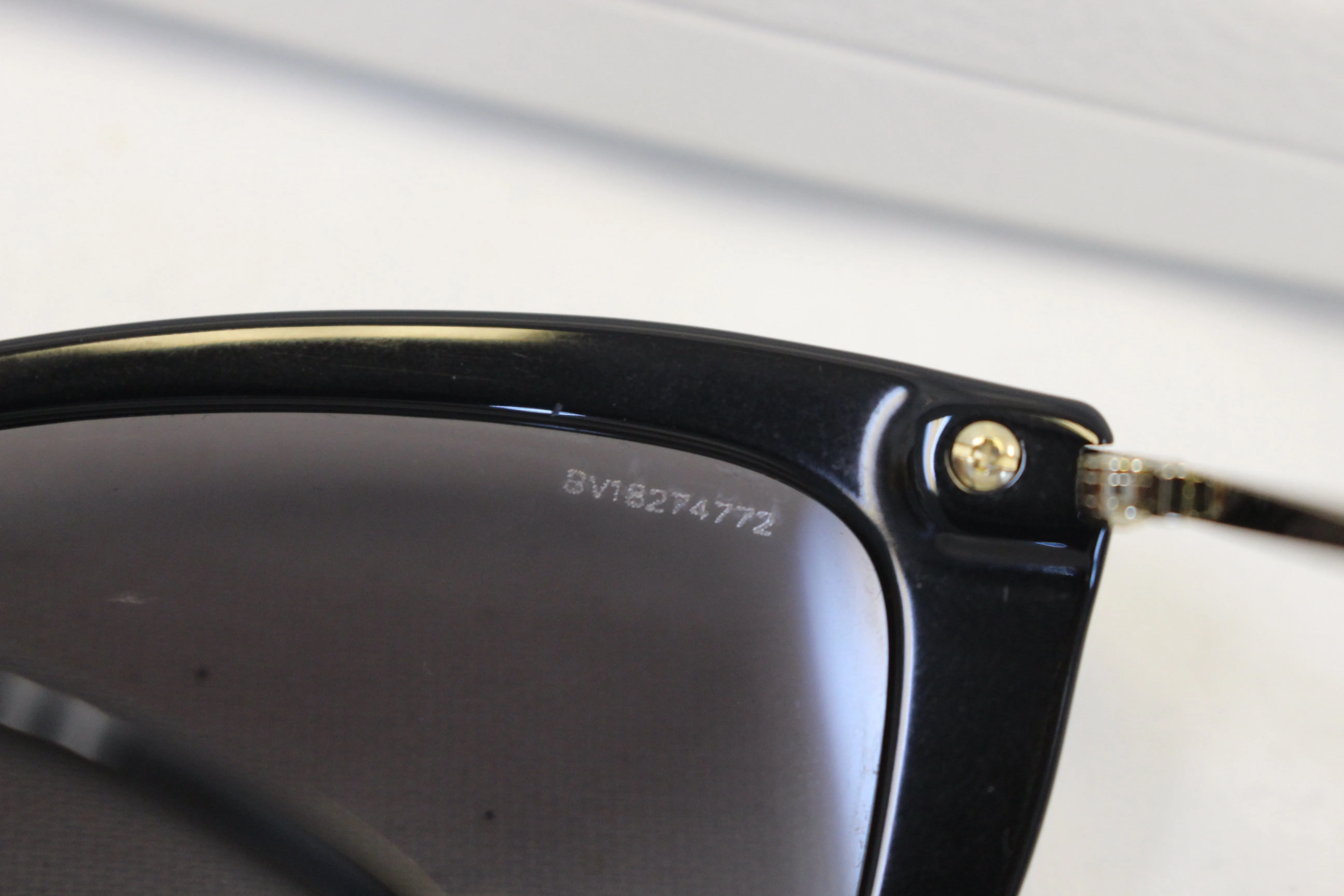 VERSACE Black/Gold Women's Sunglasses 4345