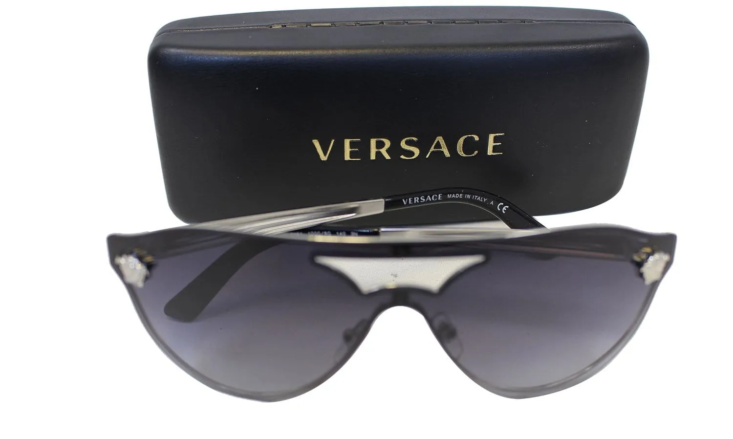 VERSACE Black/Silver Women's Sunglasses Mod 2161