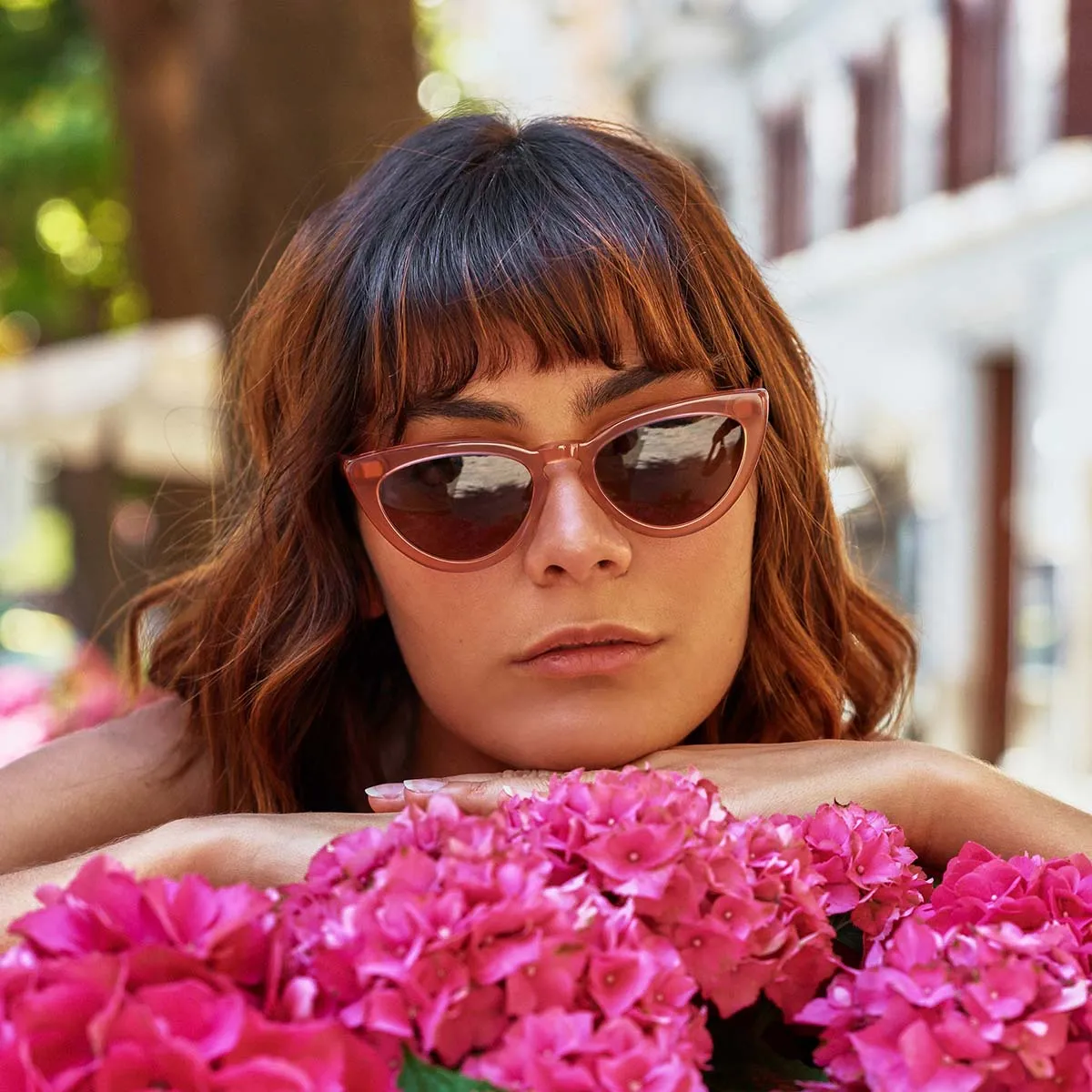 Villain Sunglasses - Rose