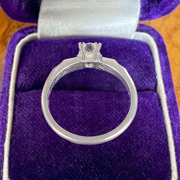 Vintage Engagement Ring, 0.45ct.