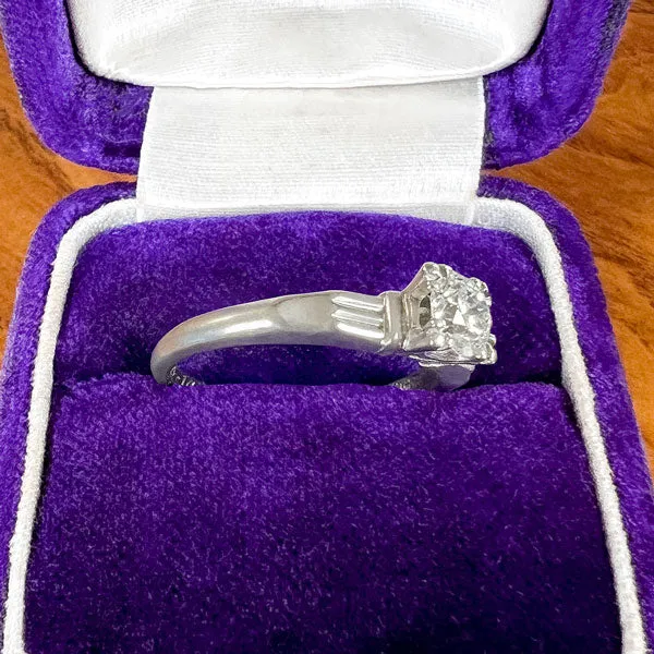 Vintage Engagement Ring, 0.45ct.