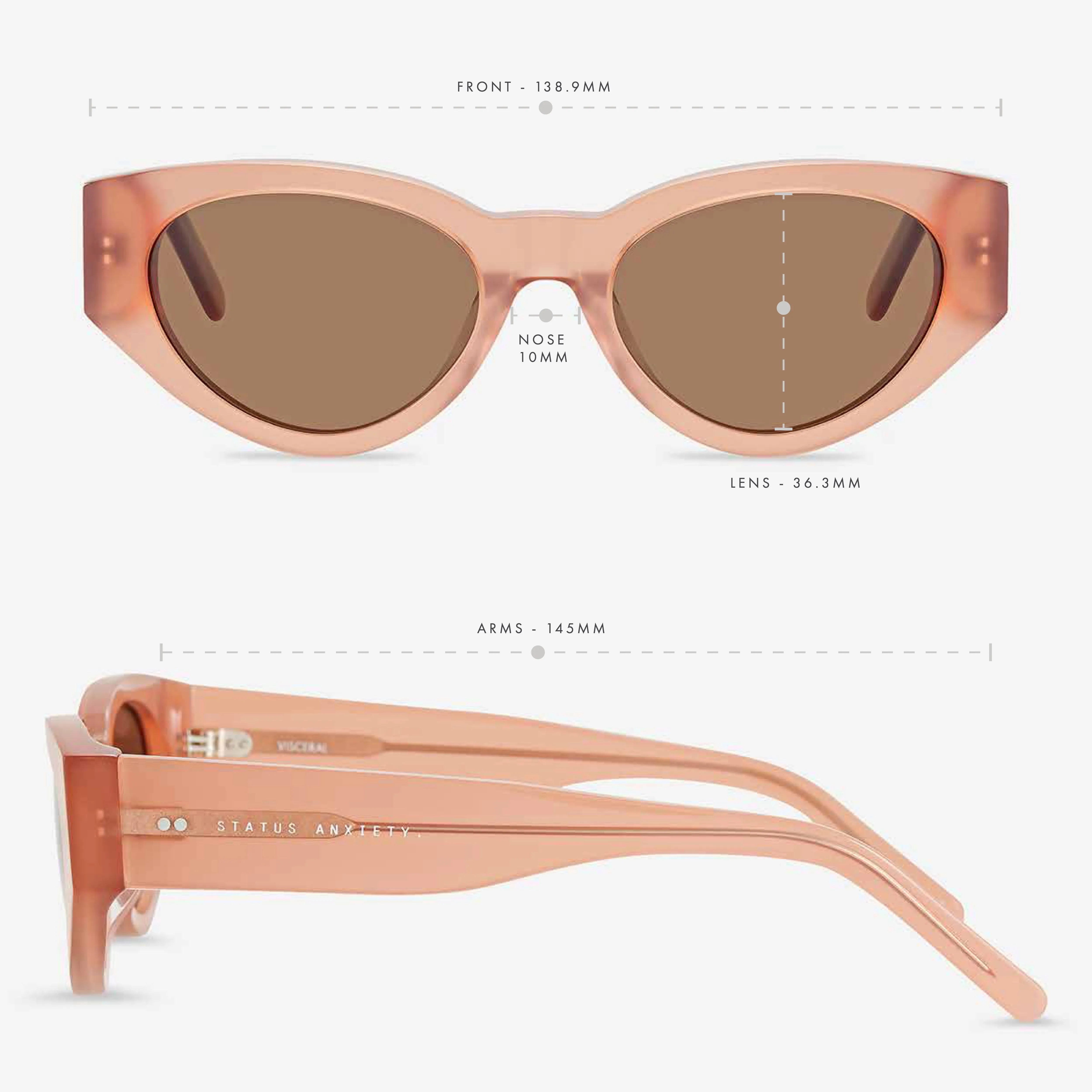 Visceral Sunglasses - Rose