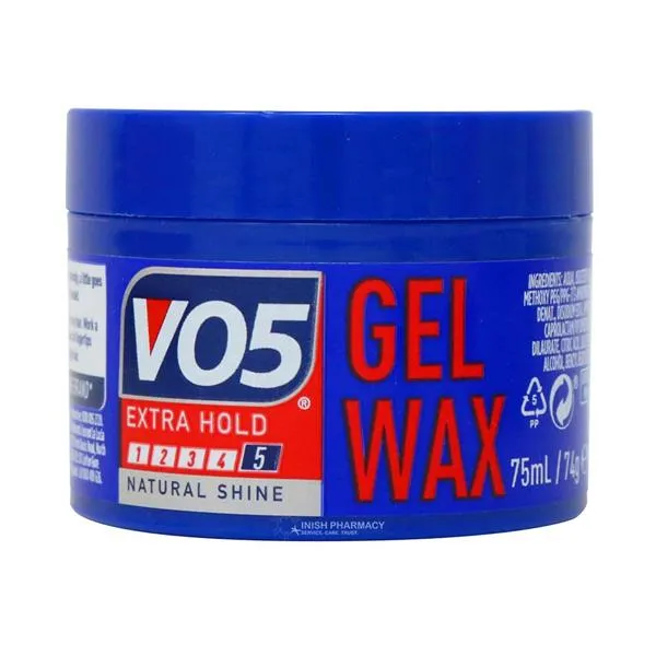 Vo5 Extra Hold Gel Wax 75ml