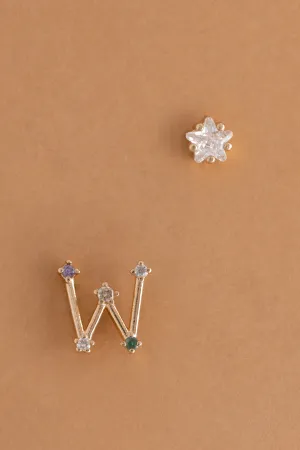 W Constellation Earrings