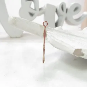 Wavy Bar  - 1 inch, 2 inch, 2mm, Your Choice of Metals