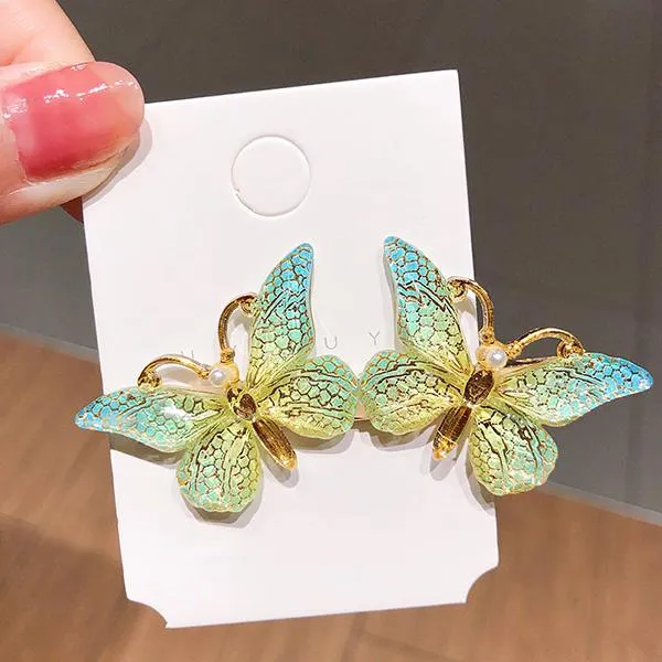 Wholesale Butterfly Hairpin  Headdress Girl Hairpin Hair Accessories JDC-HC-i002