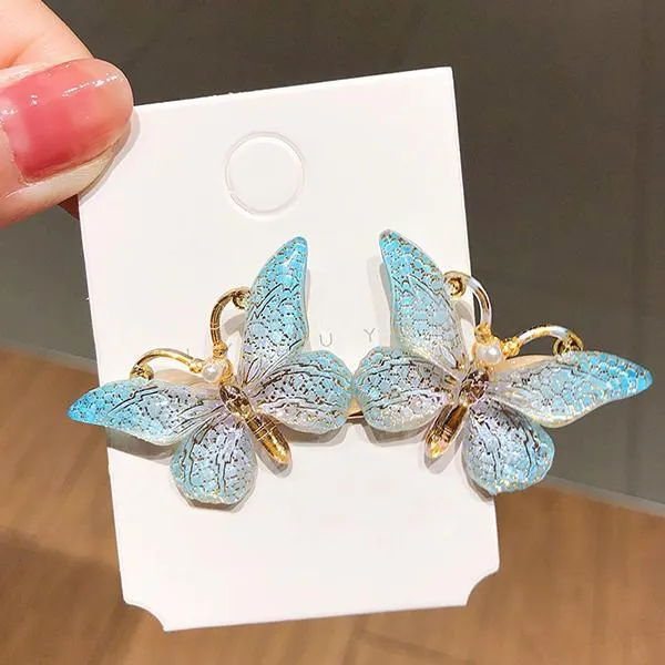 Wholesale Butterfly Hairpin  Headdress Girl Hairpin Hair Accessories JDC-HC-i002