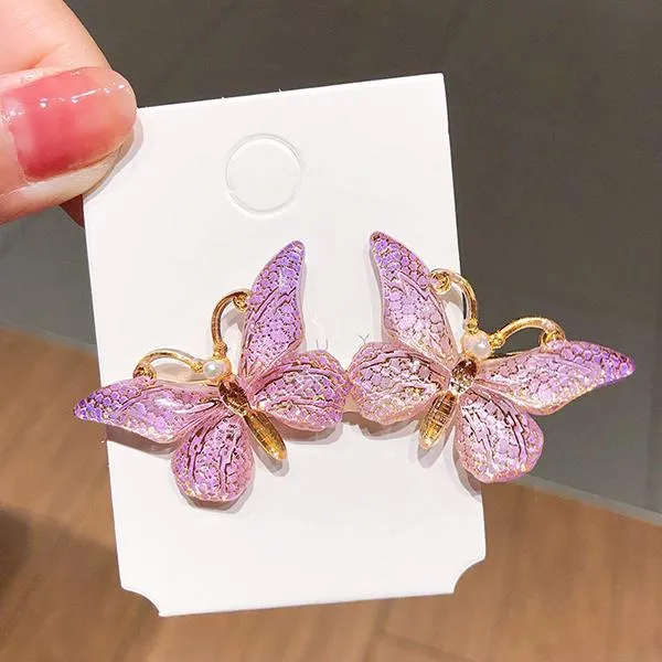 Wholesale Butterfly Hairpin  Headdress Girl Hairpin Hair Accessories JDC-HC-i002