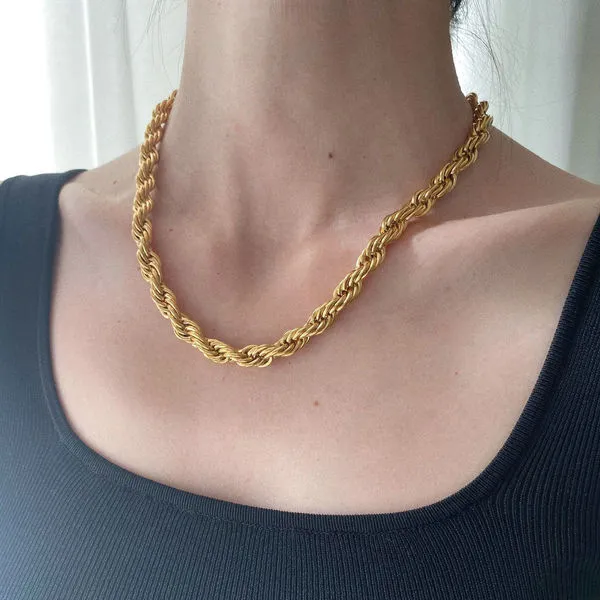 Wholesale Necklaces gold Stainless steel geometry JDC-NE-JD033