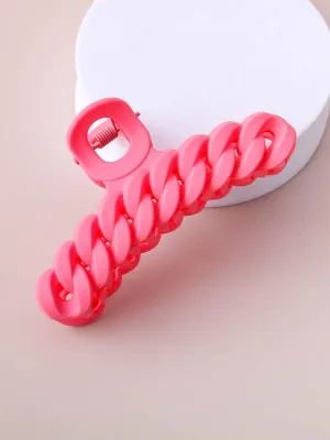WOMEN'S ASSORTED COLORS CLAW HAIR CLIPS