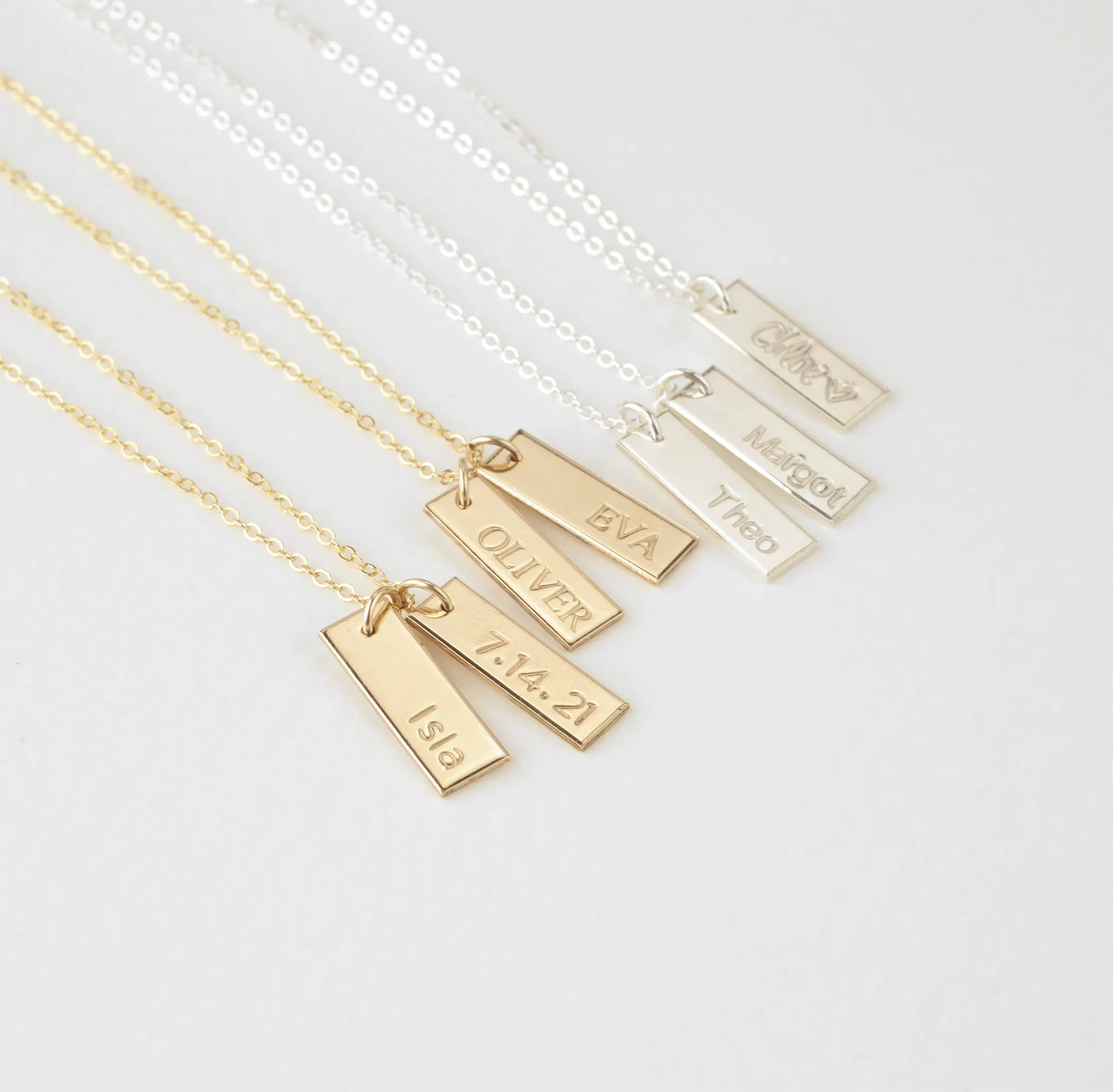 Zaia Tag Necklace