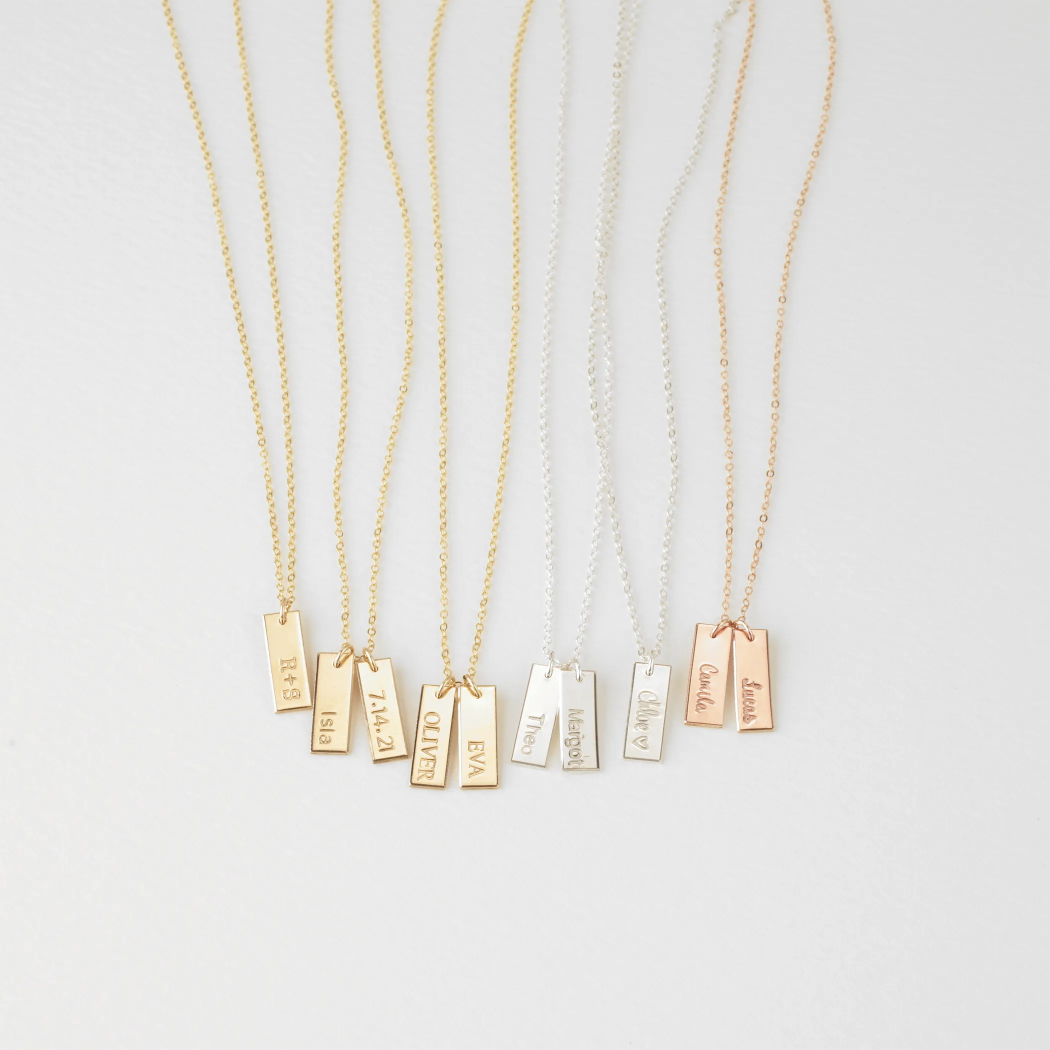 Zaia Tag Necklace