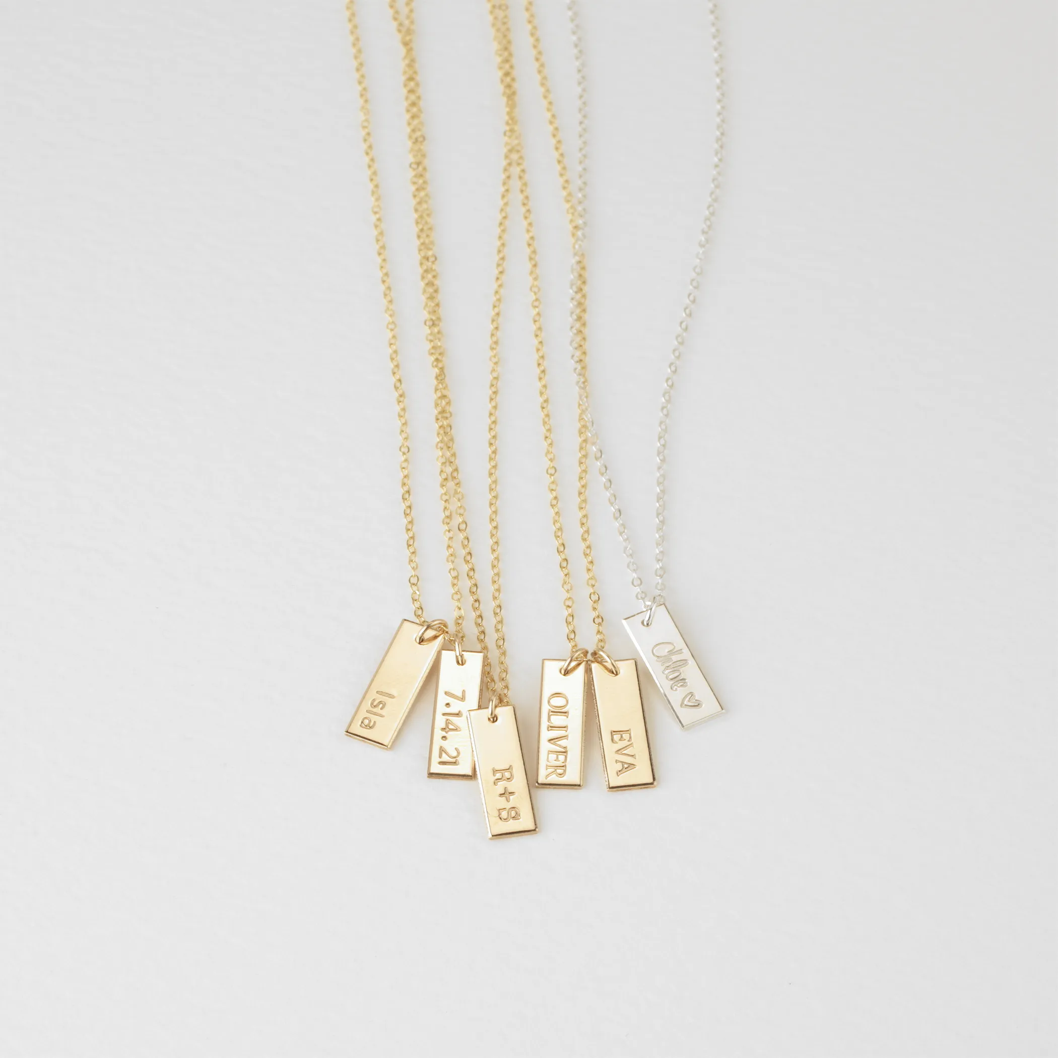 Zaia Tag Necklace