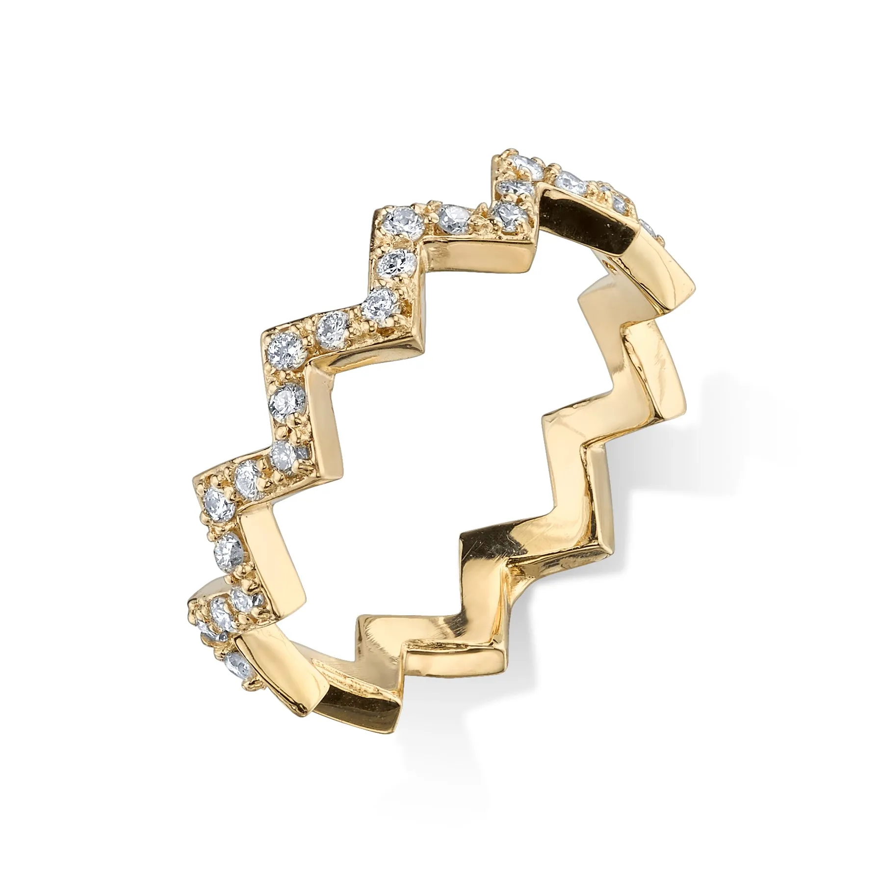 ZIGZAG RING BAND