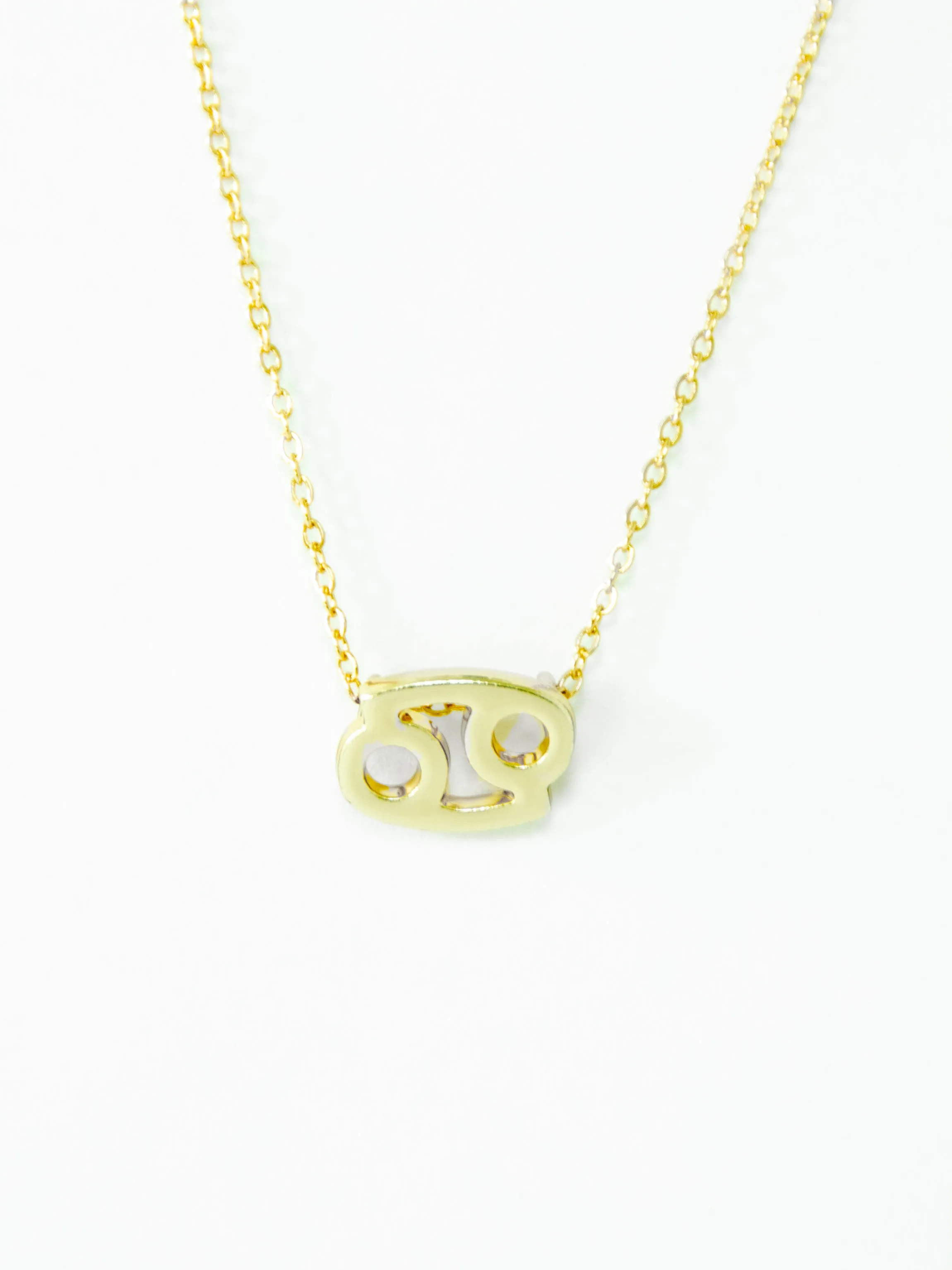 Zodiac Cancer Astrological Necklace